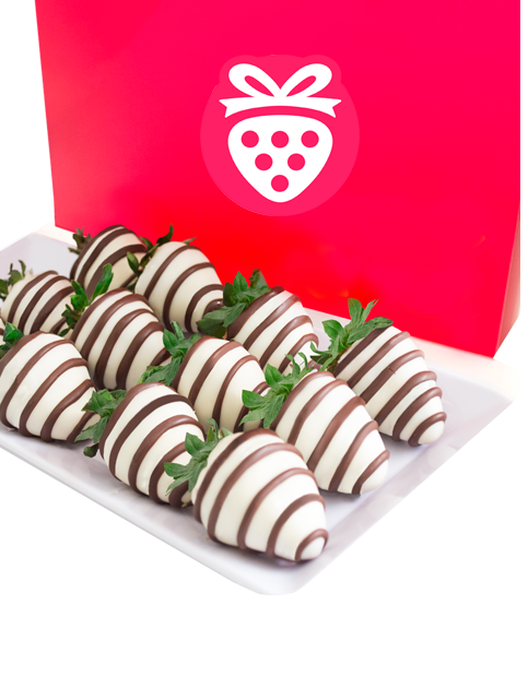 DecoBox Strawberry White